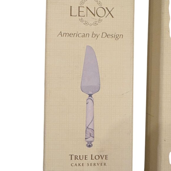Lenox True Love Cake Knife & Server Set - Picture 2 of 6